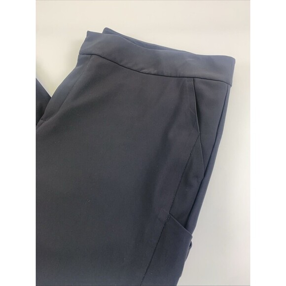 Athleta Stellar Straight Crop Pant Black Zip 657550 Pockets Womens Plus 26 - Picture 4 of 15
